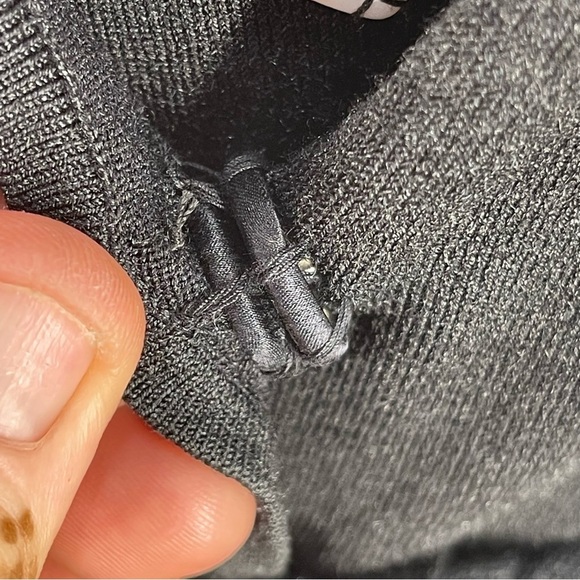 Twelve by twelve Black Sweater Cardigan/SSLV.  Women Size Small - Picture 5 of 12